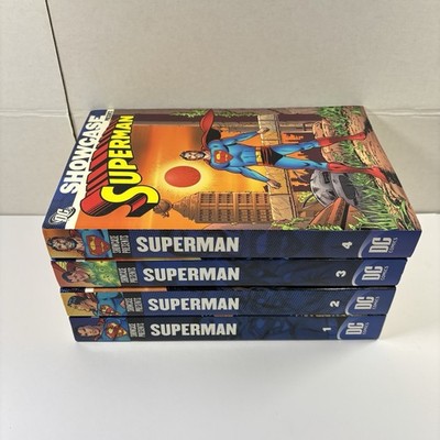 Showcase Presents Superman Vol 1 2 3 4 TPB Lot Of 4 DC Comics 2005