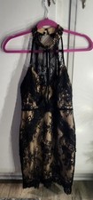 Astr The Label Black Lace Bodycon Dress Size S