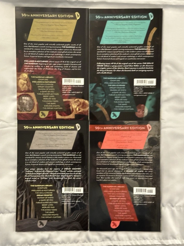 Obertura Sandman Vol 1-10 Tpb Gaiman Foto 3 de 4