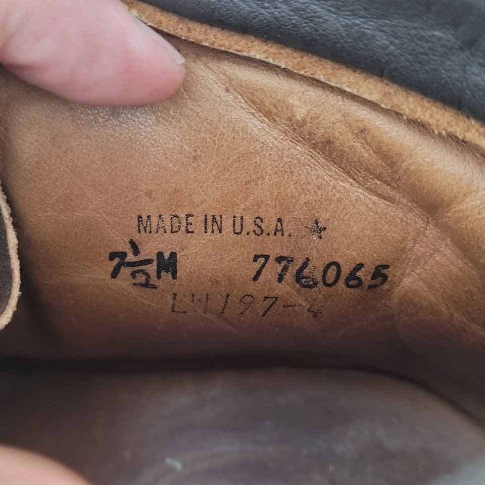 Мужские винтажные замшевые кожаные туристические ботинки Dexter для альпинизма сделано в США 7,5 М - Изображение 2 из 4