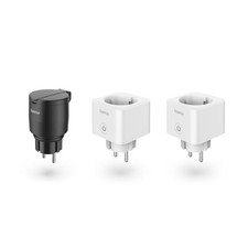 Hama Smarte WLAN-Steckdose Matter 3er-Set 2x innen 1x außen IP44