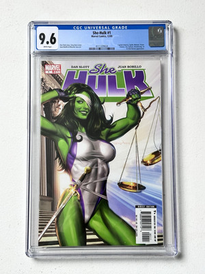 She-Hulk #1 2005 CGC 9.6 Greg Horn Cover