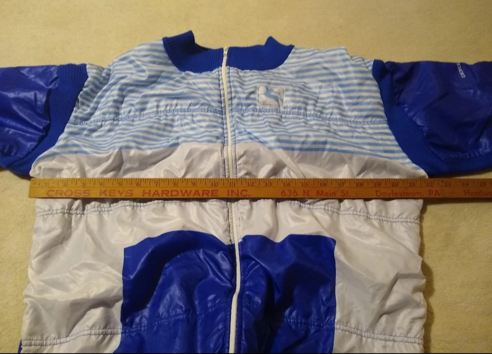Giordana 骑行夹克尺寸 XL / 5,羊毛和丙烯酸混纺,复古 20 世纪 80 年代,冬季 — 第 2/4 张图片