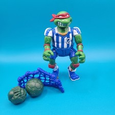 Vintage TMNT Shell Kickin' Raph Action Figure 1991 - 100% Complete