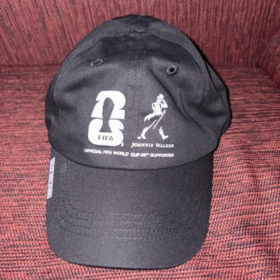 FIFA World Cup Johnnie Walker Classic Baseball Cap Black Adjustable Hat B172 New