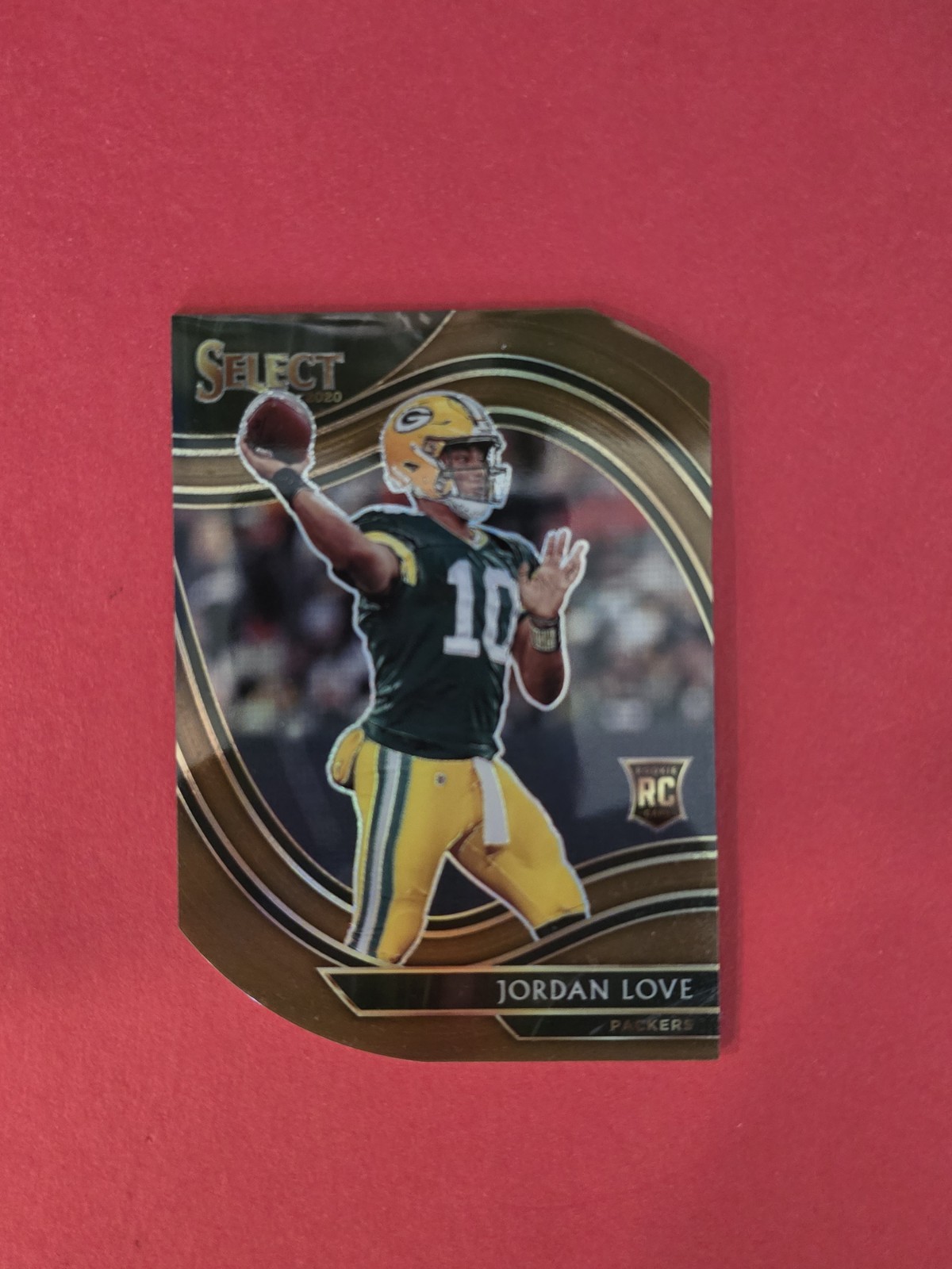 2020 Panini Select Field Level Copper Prizm Die-Cut /355 Jordan Love Rookie RC