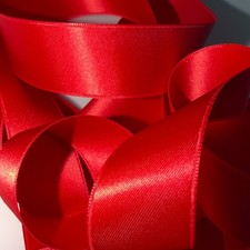 PINKS REDS ORANGES SWISS Premium Double Face Satin Ribbon - By the Yard Wedding