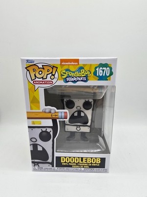 Funko Pop Doodlebob Spongebob Squarepants 1670 Schwammkopf KritzelBob Vinyl Fig