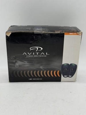 Avital 4115L 1-Way Remote Start System Car Engine Starter w/ 2 Remotes