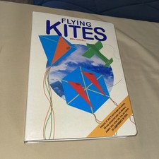 FLYING KITES by Ben Purcell with Kite Making Supplies Kit New from 1999 RARE 