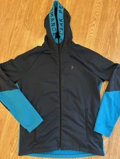Peak Performance Men’s Large Full-zip Hoodie Fleece Lined Logo / Excellent