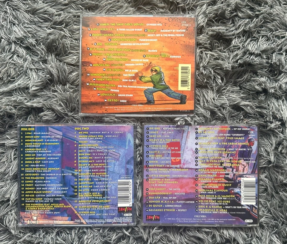 === Magic Hip Hop 1 2 3 Compilation Hip Hop Rap Old School DSF Football - Bild 2 von 4