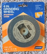 Norton 4" Grinding Wheel Aluminum Oxide 4 x 1/2 In FINE T-43F  88160-1  USA