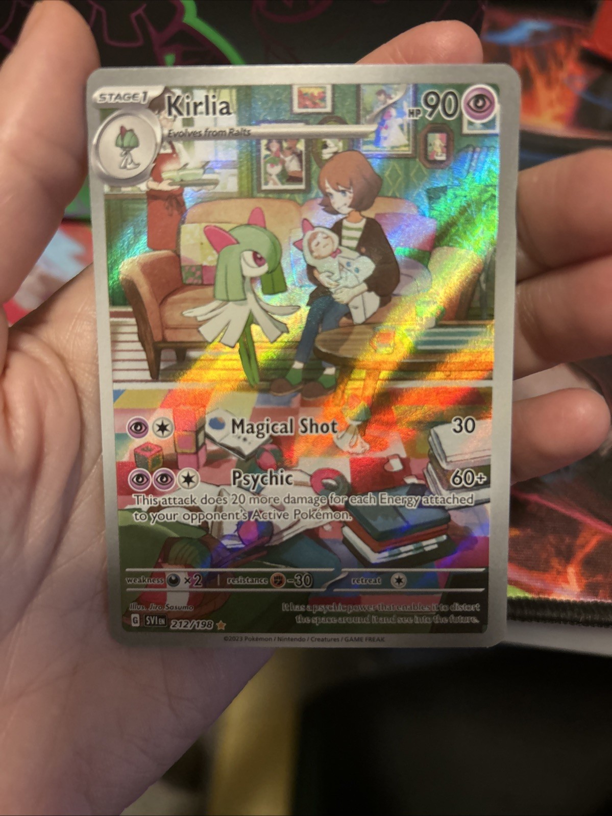 Kirlia 212/198 SV01: Scarlet & Violet Base Set Holo