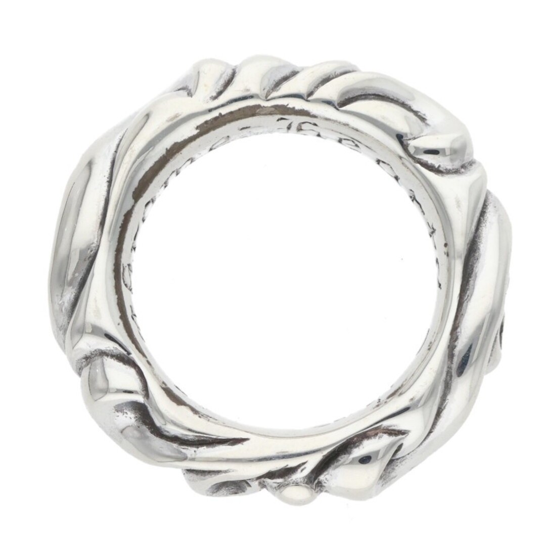 Chrome Hearts SCRL BAND Scroll Silver Ring Mens Size 7 Used c4280ebceb0699fc7439 thumbnail 6