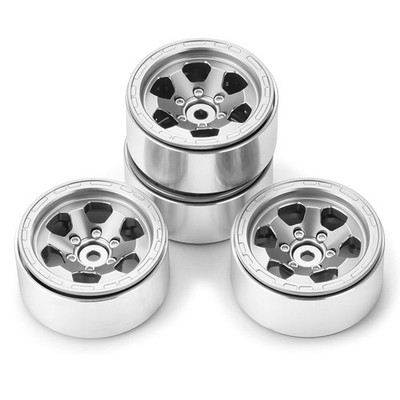 AXSPEED Alu 1,3 RC Beadlock Rad Felge für RC 1/18 TRX4M Redcat Ascent 1/24 SCX24
