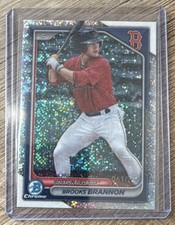 Topps 2024 Bowman Chrome Brooks Brannon Speckle Refractor /299 Rookie BCP-95 Re…
