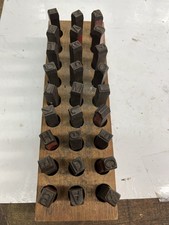 Metal Letter Stamp Set