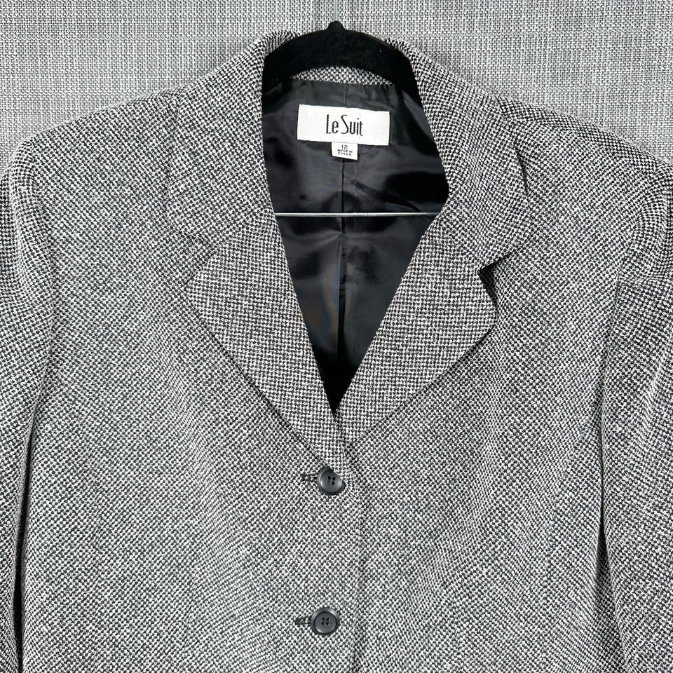 Le костюм комплект женщин 12 черный белый отверстие кружева манжеты Blazer карандаш юбка работы сплетенный - Изображение 4 из 4