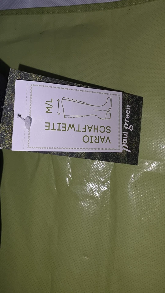 Tolle Paul Green Vario M/L Schaftweite  Stiefel Over Knee  Gr.40 UK 6,5 Schwarz  - Bild 4 von 4