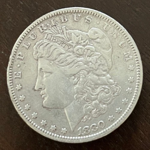 1880 Morgan Silver Dollar circulated VF Ungraded (1 coin)
