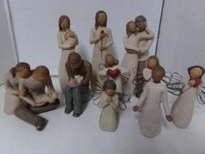 Lot of 10 WILLOW TREE Figurines