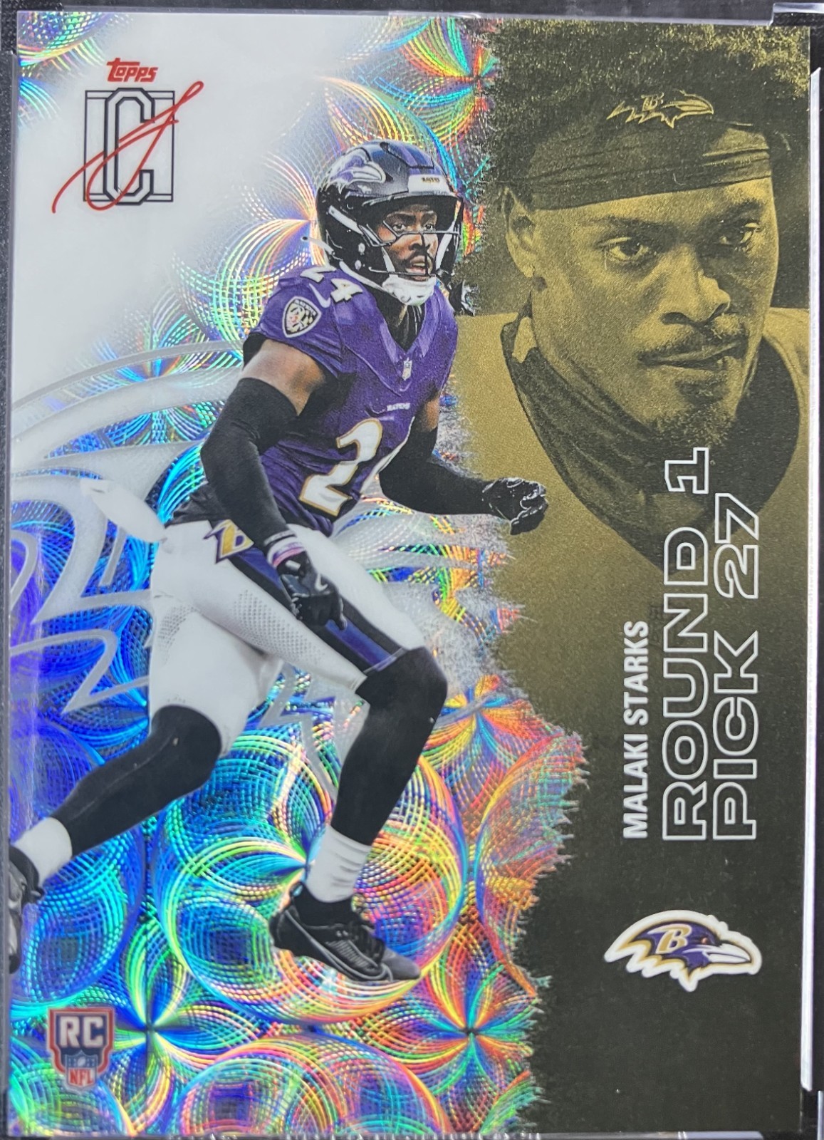 2025 Topps Signature Class Malaki Starks Kaleidoscope SSP