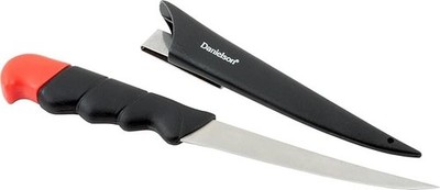 New Danielson Floating Stainless Steel Fillet Knife 6'' FK6F with sheath