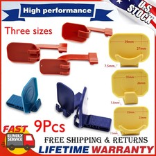 9Pcs Dental Digital Posterior Bitewing Sensor Holder 3 Size Red/Yellow/Blue USA