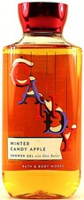 Bath  Body Works WINTER CANDY APPLE Body Wash Shower Gel 10oz