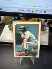 1989 Topps Baseball Card #15 Bobby Thompson San Francisco Giants Free Ship