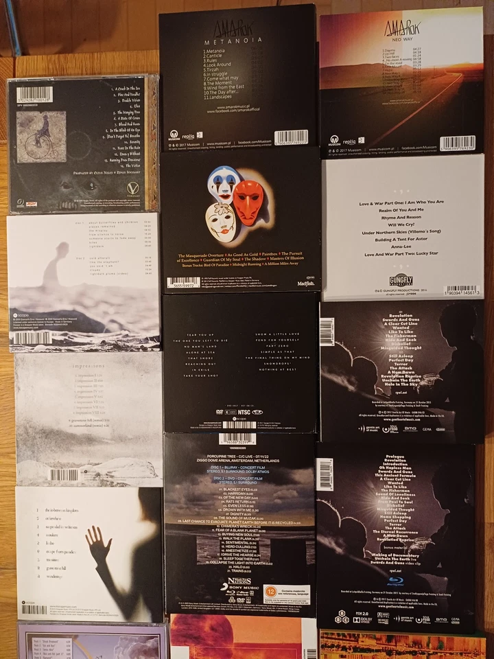 CD Sammlung PORCUPINE TREE / RPWL / PALLAS / LUNATIC SOUL / AMAROK / NOSOUND - Bild 2 von 3