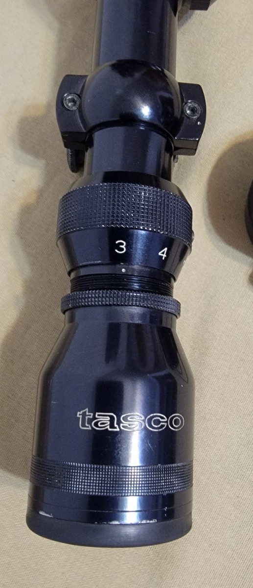 Tasco WA3-9x40 スコープ　実物　 実銃用 多分ワールド　未使用 Tasco WA3-9x40 スコープ 実物 実銃用 多分ワールド 未使用
