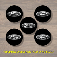 Ford Wheel Center Cap Overlay X5 Vinyl Decal Sticker