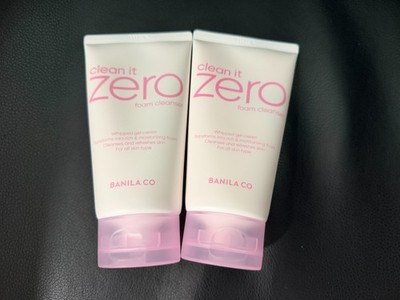 2 pcs Banila Co Clean it Zero Foam Cleanser Face Facial Wash 150ml LOT k-beauty