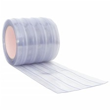 Strip Curtain Roll Privacy Window Covering Pedestrian Door Strip PVC vidaXL