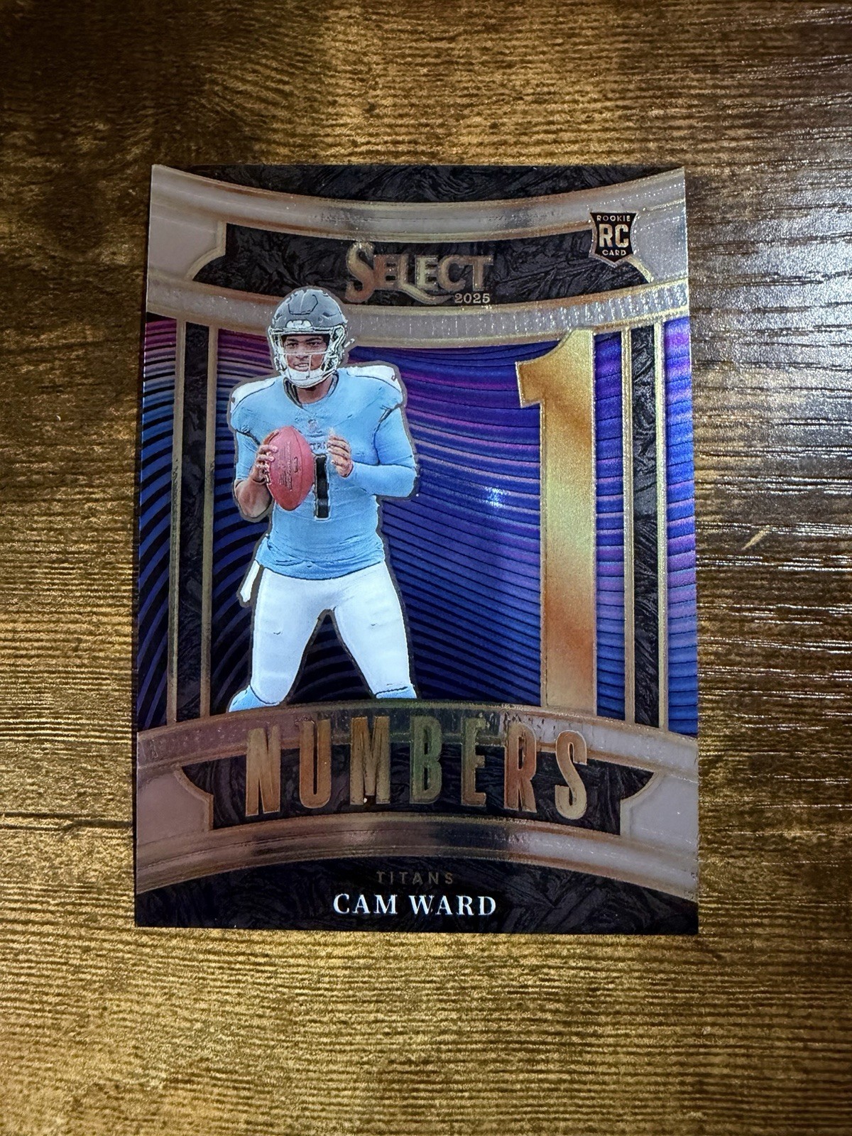 2025 Panini Select - Select Numbers Cam Ward #24 (RC)