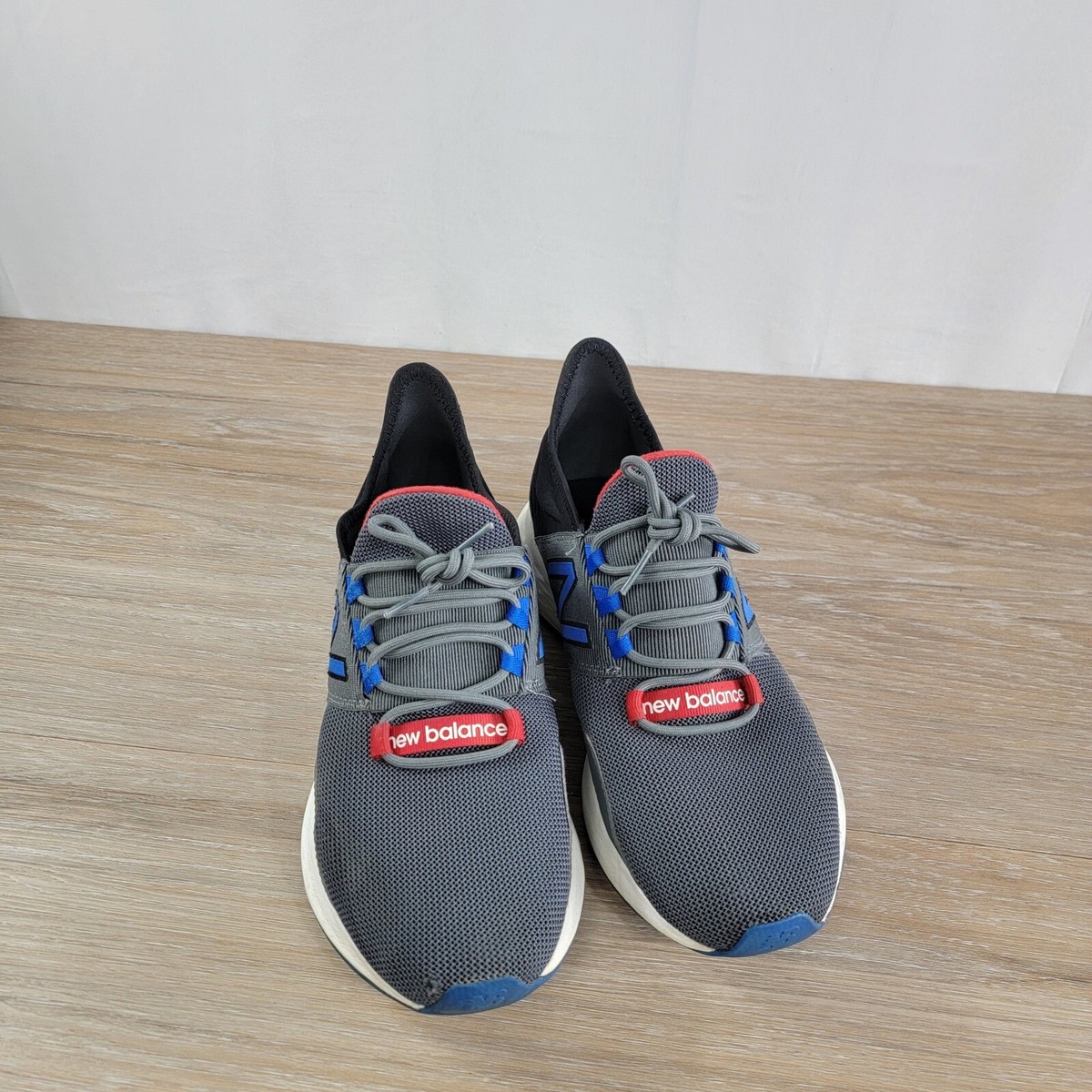 Mens New Balance Fresh Foam Running‎ Shoes Athletic Lightweight Gray Blue Size 9 New Balance Men main image 3
