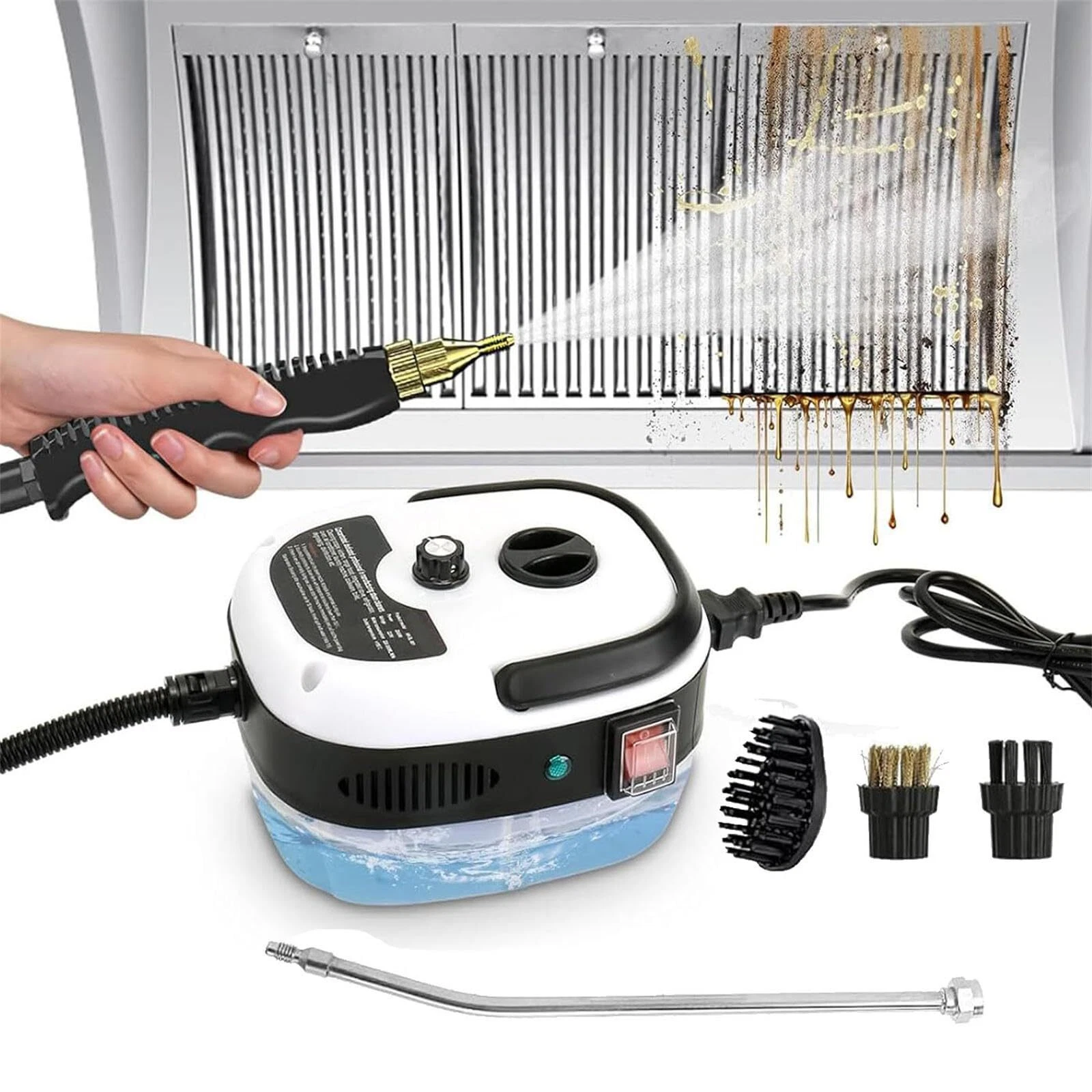 2500W High Pressure Steam Cleaner Machine Portable Cleaning Machine for Home Car
Opens in a new wind