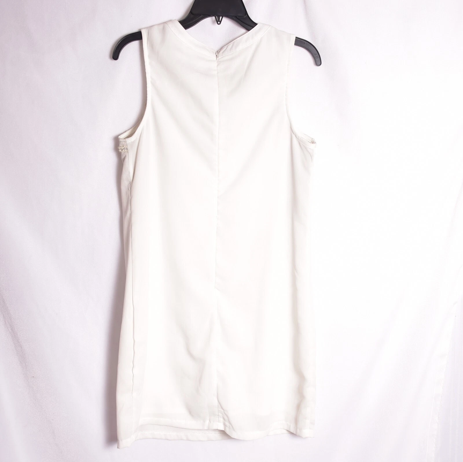 OFF WHITE Mini Abito Ya Los Angeles Bianco Panna Off Taglia Large