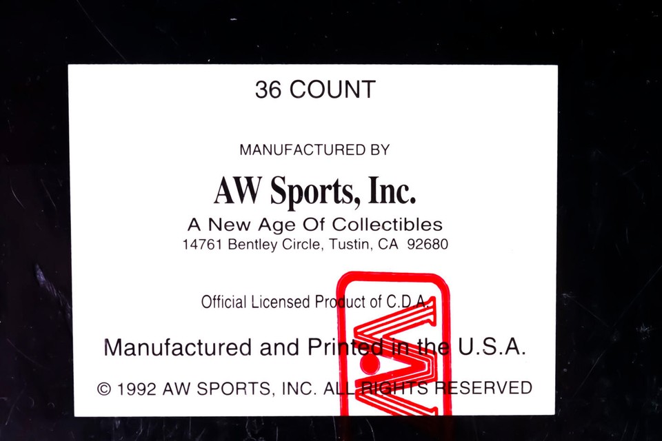 1992 All World Racing Limited Edition Trading Card Set. 36 packs, Indy ...