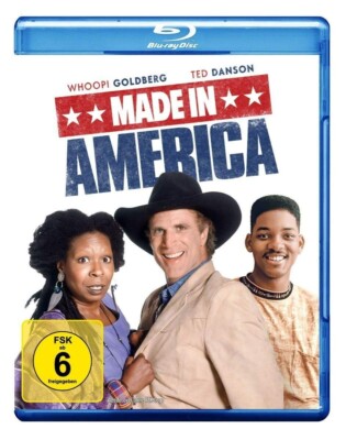 Made in America ( Whoopi Goldberg, Ted Danson, Will Smith, Blu-Ray ) NEU
