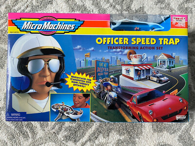 Micro Machines Officer Speed Trap Set
