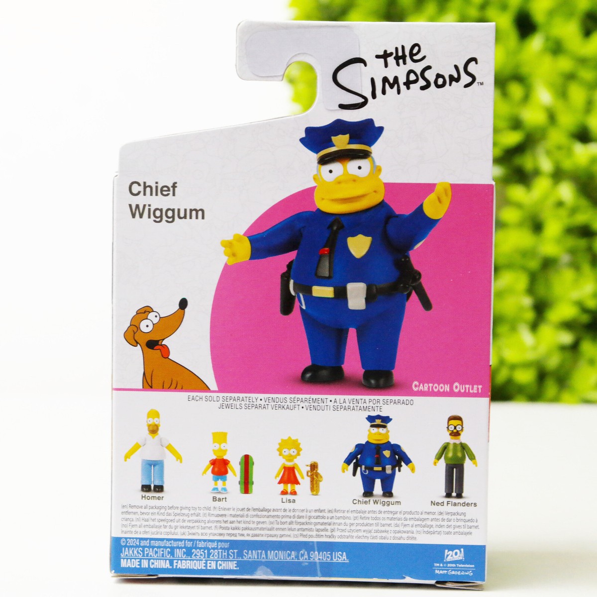 The Simpsons チーフ・ウィグム フィギュア Simpsons CHIEF WIGGUM Police Officer 2.5