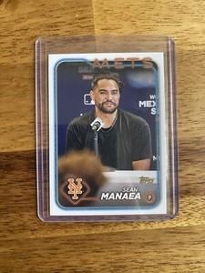 2024 Topps Series 2 Sean Manaea Golden Mirror SSP 380 Mets