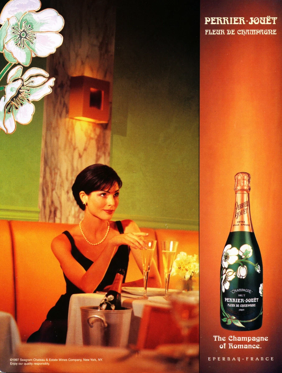 Пару постеров старой рекламы алкоголя. Шампанское Perrier-Jouët Пару постеров старой рекламы алкоголя. Шампанское Perrier-Jouët История,Алкоголь,Вино,Реклама