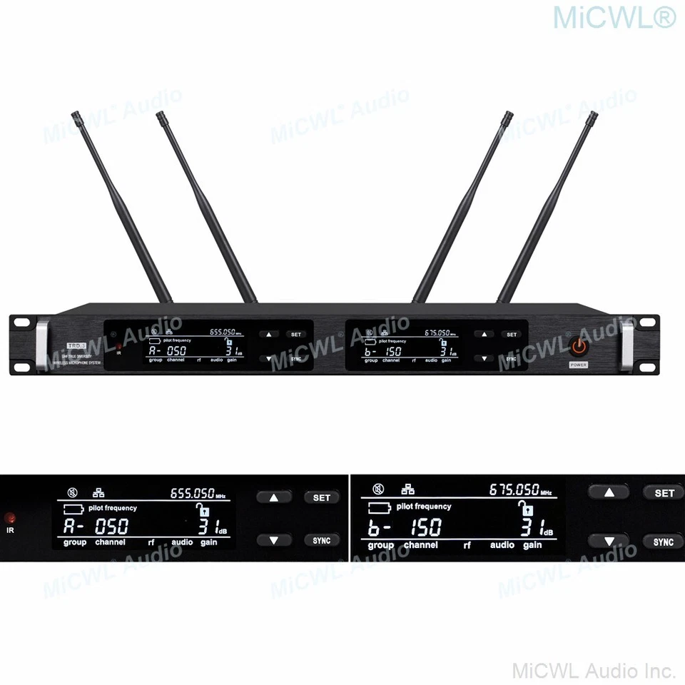 ULXD24D Wireless Microphone System KSM11 Capsule Handheld Dual Channel AD2 - Image 2 of 3