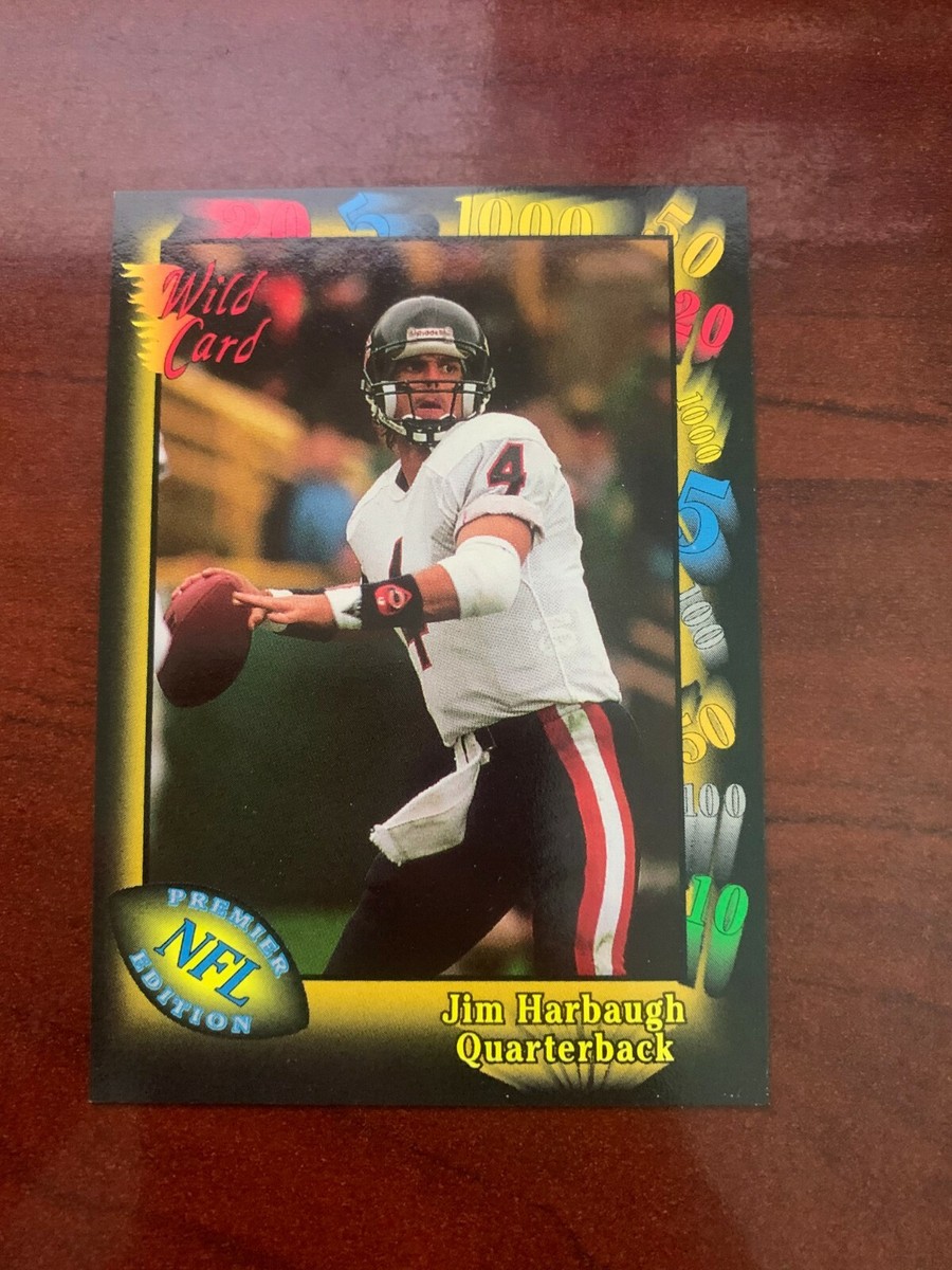 1991 Wild Card - Jim Harbaugh #64 for sale online | eBay