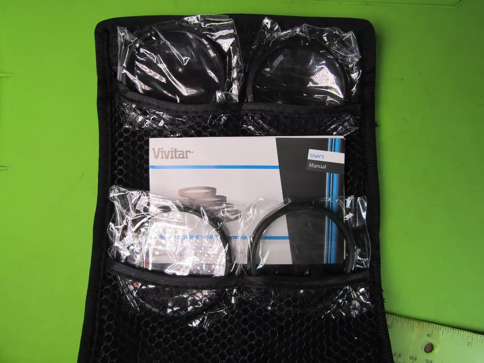 Vivitar Series 1 Close-Up Macro Lenses Set +1/+2/+4/+10 NOS Drop Filters 58 mm - Image 2 of 4