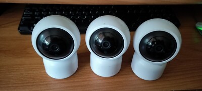 Lot of 3 Cameras Indoor Wireless Security IP Camera w/ SD Slot **Read Desc**